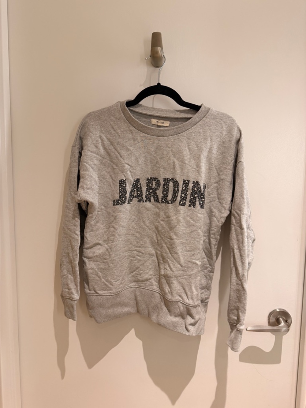Grey Crew Neck Sweatshirt